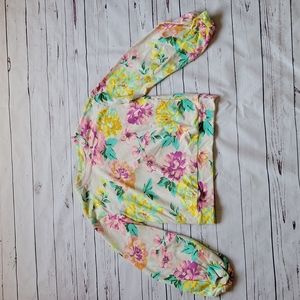 Floral sweater